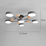 Ceiling Light LED Round Three-Color Replaceable LEDs