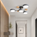 Ceiling Light LED Round Three-Color Replaceable LEDs