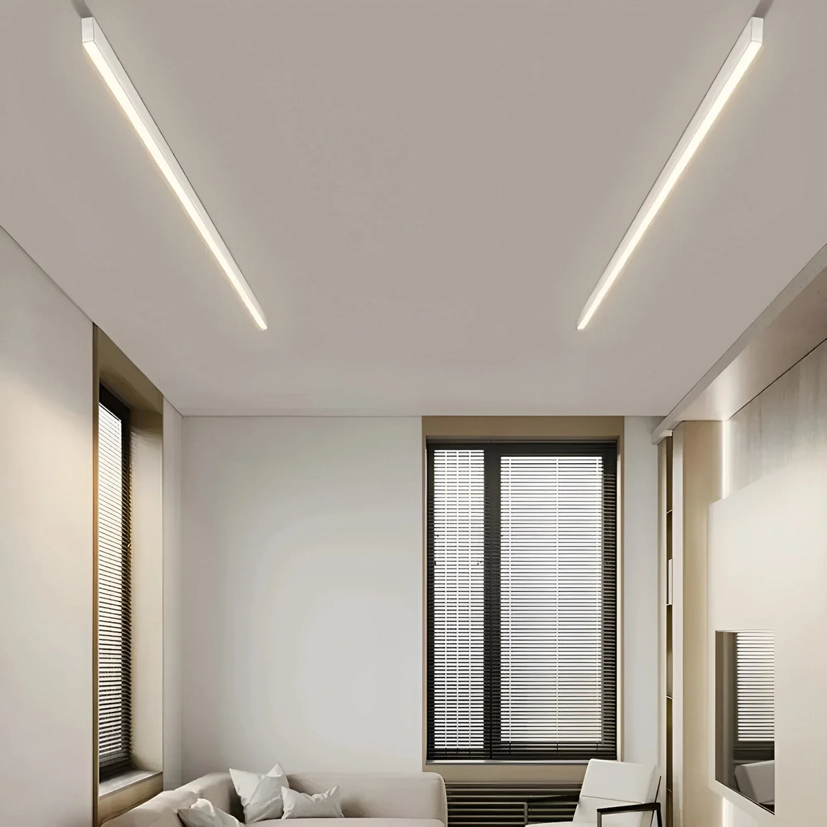 Ceiling Light LED Slim Flush Mount Adjustable Color Temperature