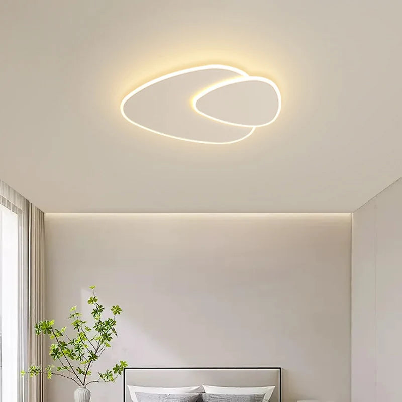 Ceiling Light Organic Cloud Design Dimmable LED With Remote Control