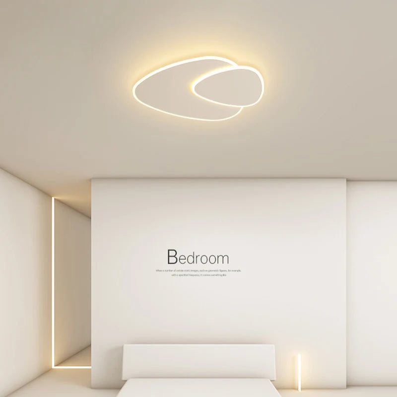 Ceiling Light Organic Cloud Design Dimmable LED With Remote Control