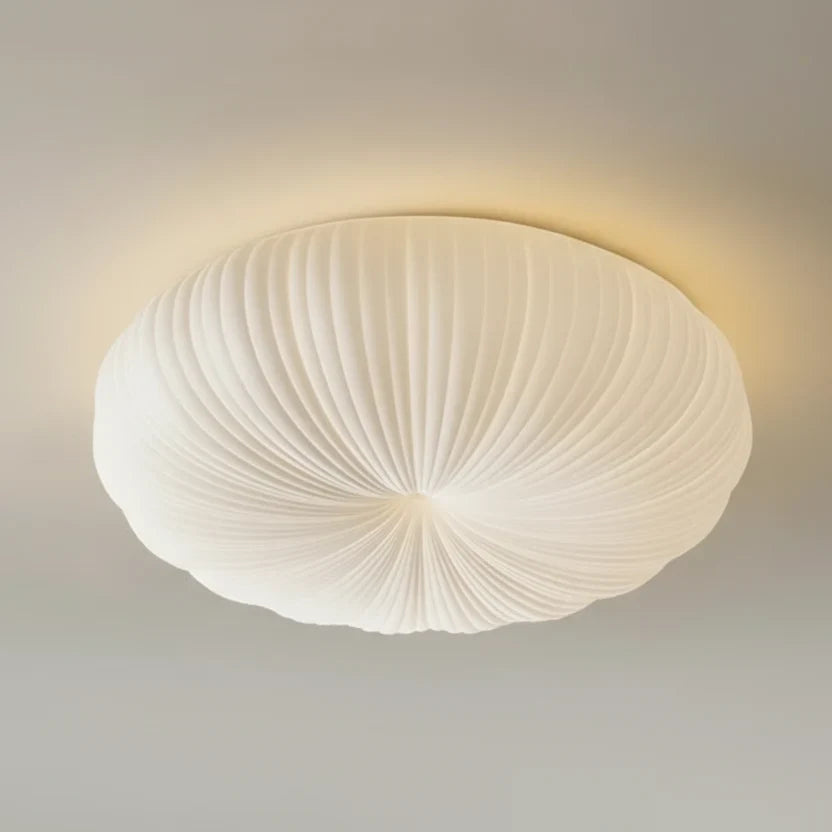 Ceiling Light Pleated Integrated Warm White LED