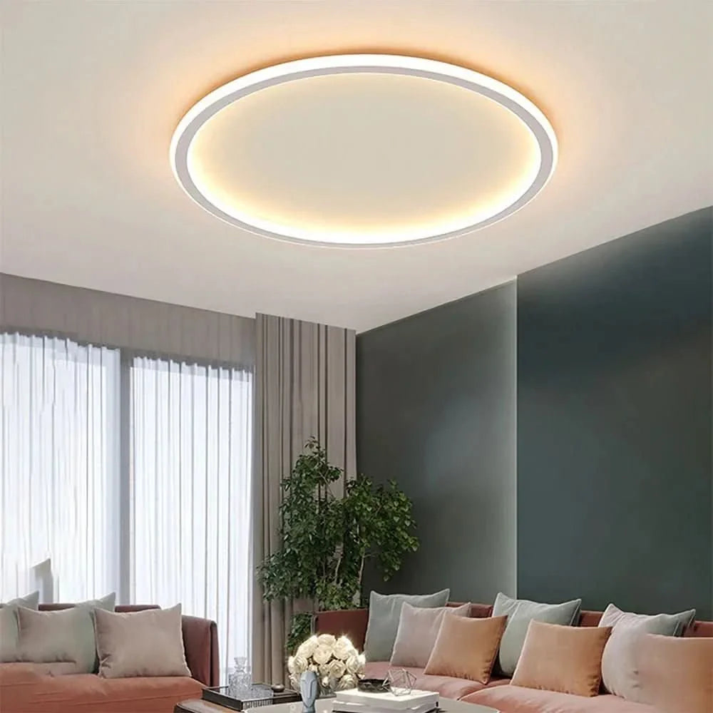 Ceiling Light Round Scandinavian LED Glare-Free Dimmable