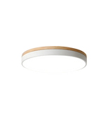 Ceiling Light Wood And Metal 4000K LED Minimalist Design
