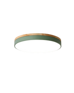 Ceiling Light Wood And Metal 4000K LED Minimalist Design