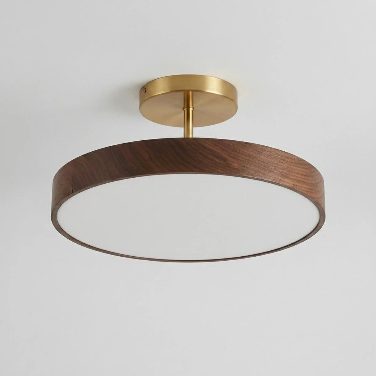 Ceiling Light Wooden Low-Profile Three Adjustable Light Tones