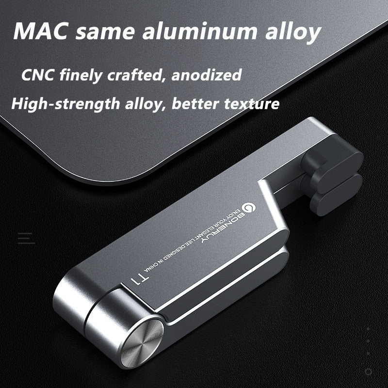 Cell Phone Stand Aluminum Pocket-Sized Hands-Free
