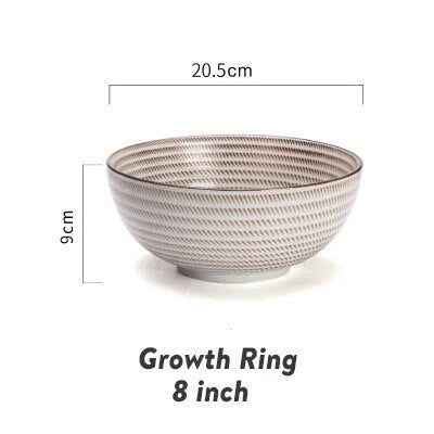 Ceramic Bowl Crackle Glaze 33.8 Fl Oz Capacity