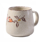 Ceramic Cup Porcelain With Lid And Spoon 12.9 Oz