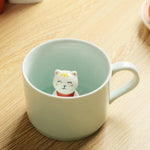 Ceramic Mug 3D Animal Design Handcrafted Dishwasher Safe