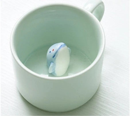 Ceramic Mug 3D Animal Design Handcrafted Dishwasher Safe