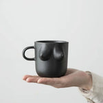 Ceramic Mug 3D Sculpted Design 300 mL Capacity