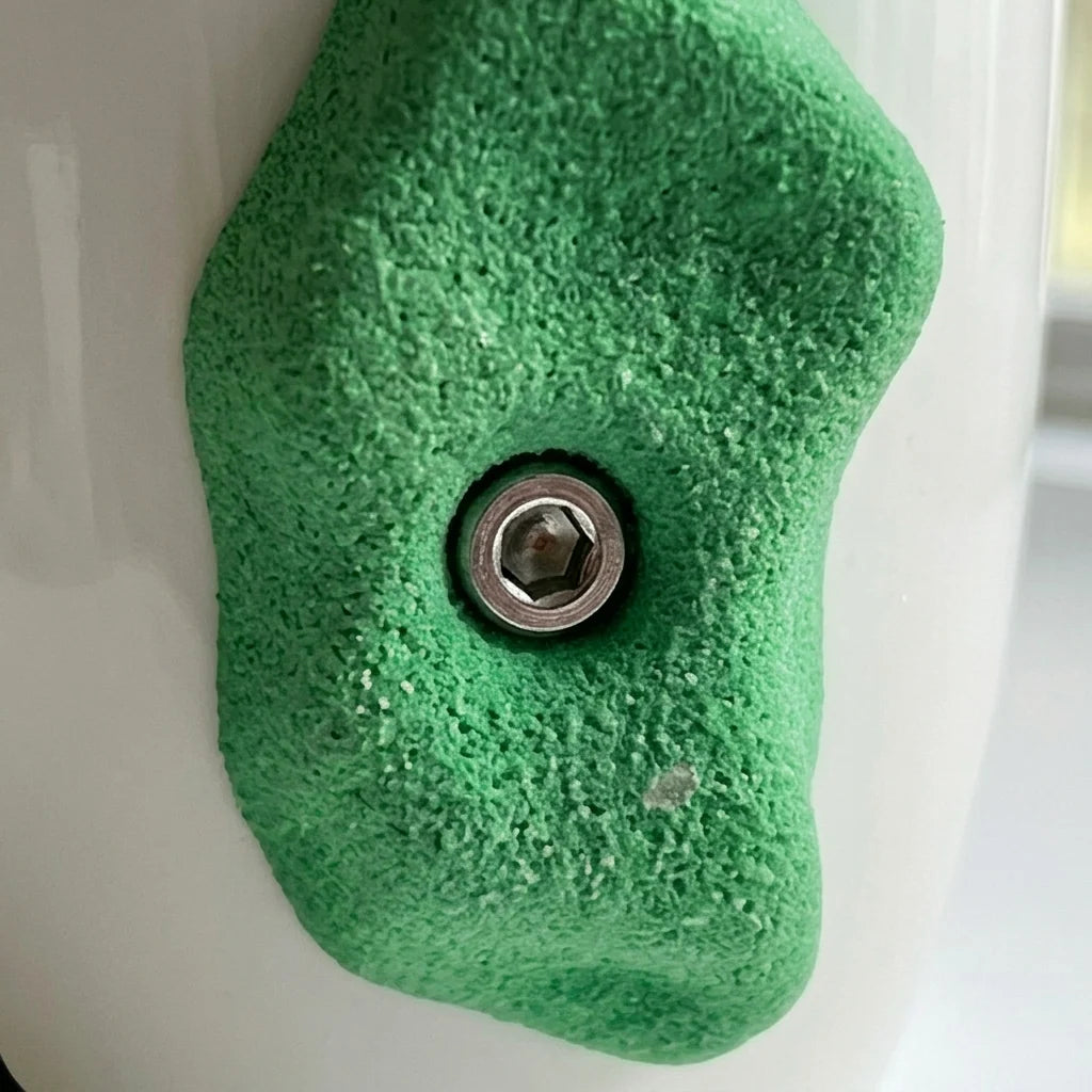 Ceramic Mug Handmade Textured Climbing Hold Grip