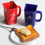 Ceramic Mug Recycling Bin Design Spoon & Shovel Included