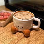 Ceramic Mug Smiling Face Design 11.8 Fl Oz Capacity