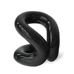Ceramic Organizer Rope-Knot Design Space-Saving Shape