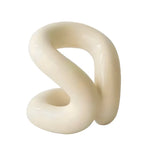 Ceramic Organizer Rope-Knot Design Space-Saving Shape
