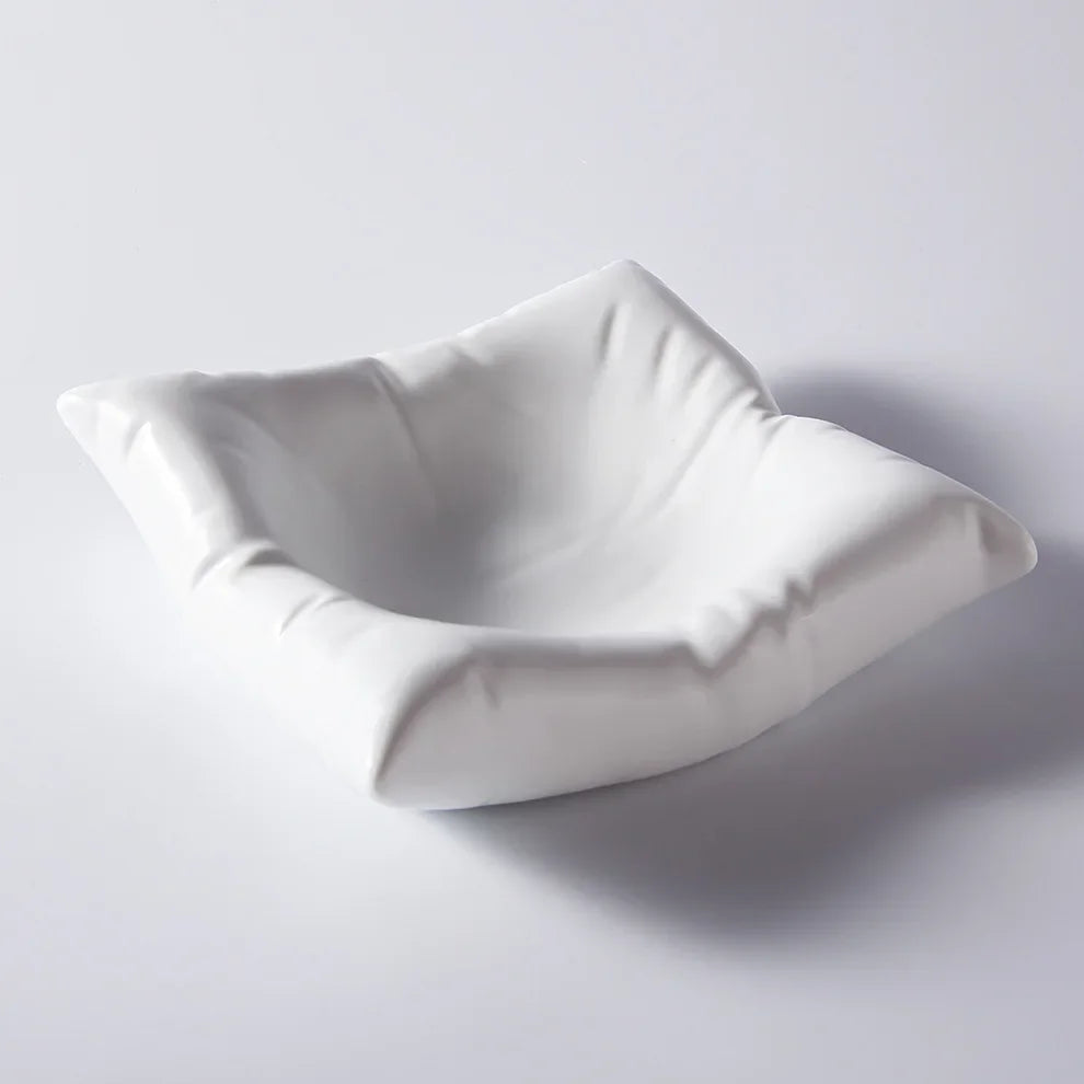 Ceramic Plate Pillow Shape Oven & Microwave Safe