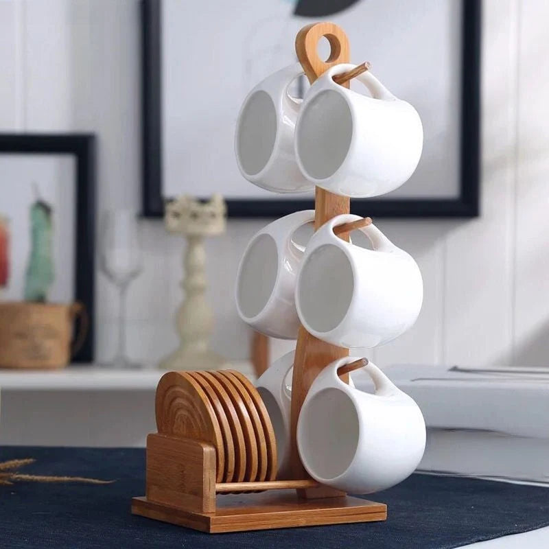 Ceramic Teapot Set Heat-Retaining Easy-Clean Surface