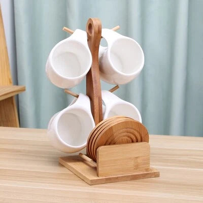 Ceramic Teapot Set Heat-Retaining Easy-Clean Surface