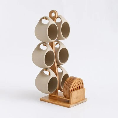 Ceramic Teapot Set Heat-Retaining Easy-Clean Surface