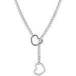 Chain Necklace Double-Layer Link Metal Design
