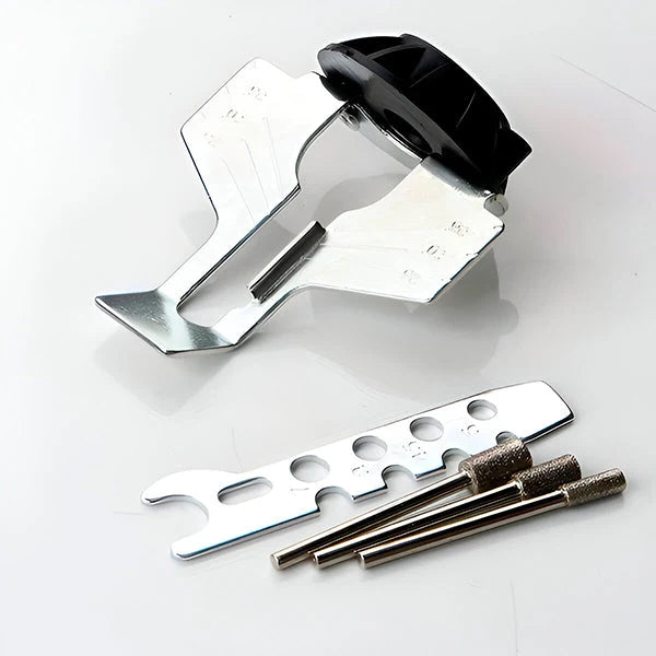 Chainsaw Sharpener Built-In Angle Guide Universal Fit