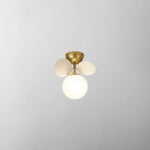 Chandelier Flower Branch Semi-Flush LED