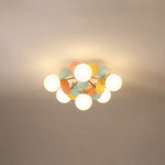Chandelier Flower Branch Semi-Flush LED