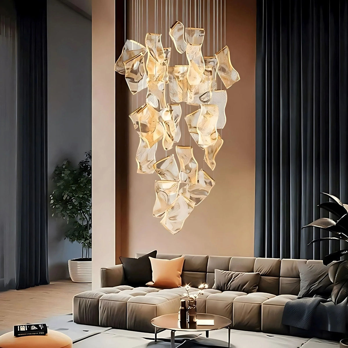 Chandelier LED Dimmable Indoor & Outdoor