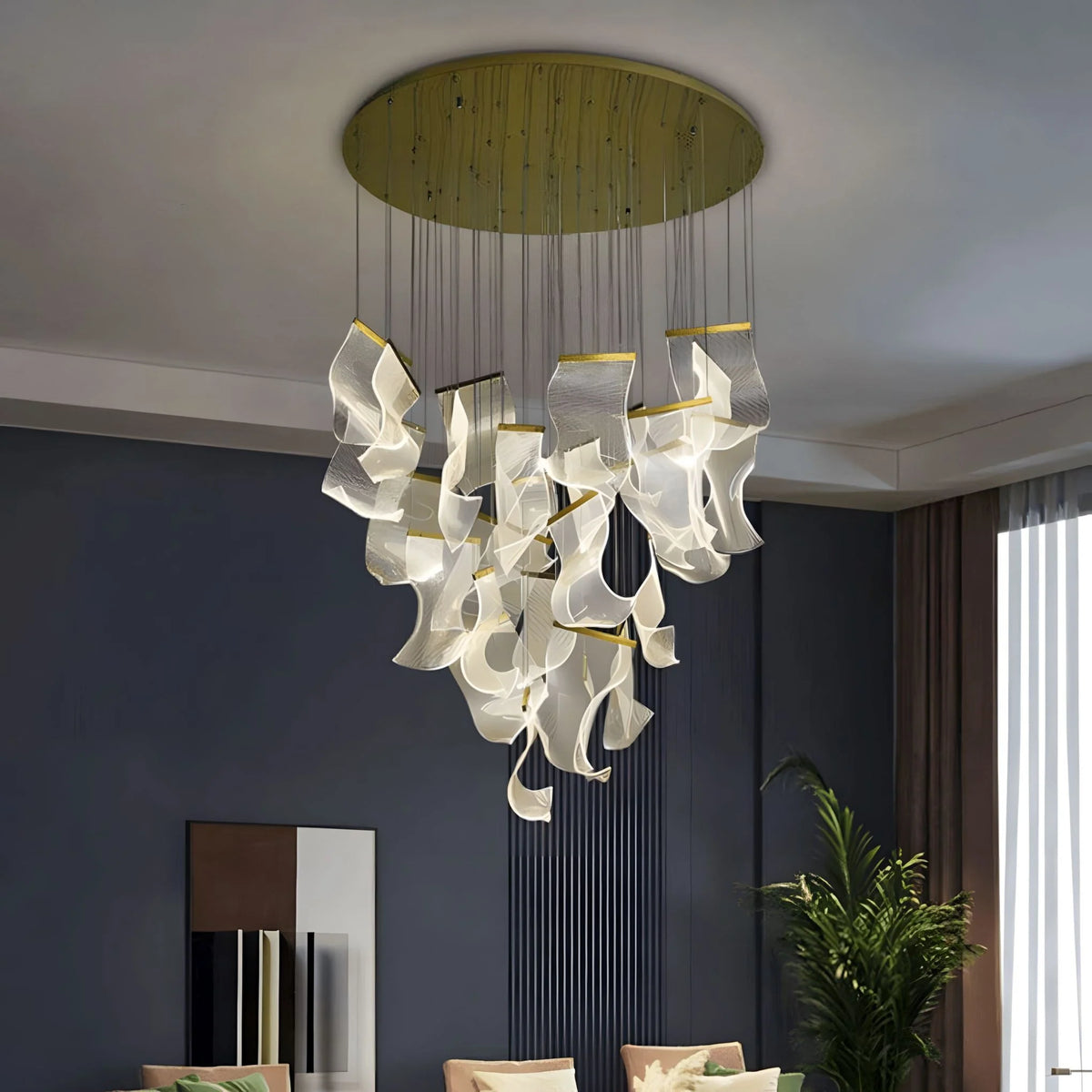 Chandelier LED Dimmable Indoor & Outdoor