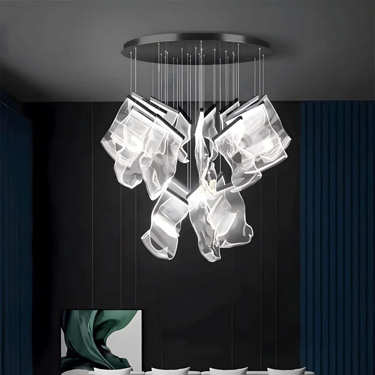 Chandelier LED Dimmable Indoor & Outdoor