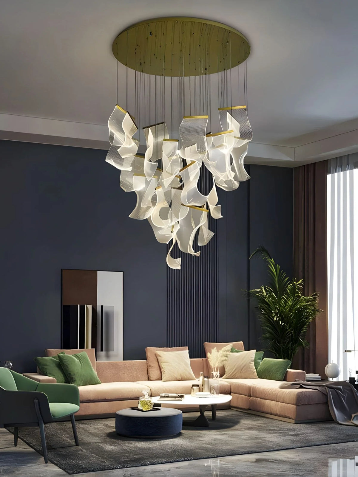Chandelier LED Dimmable Indoor & Outdoor