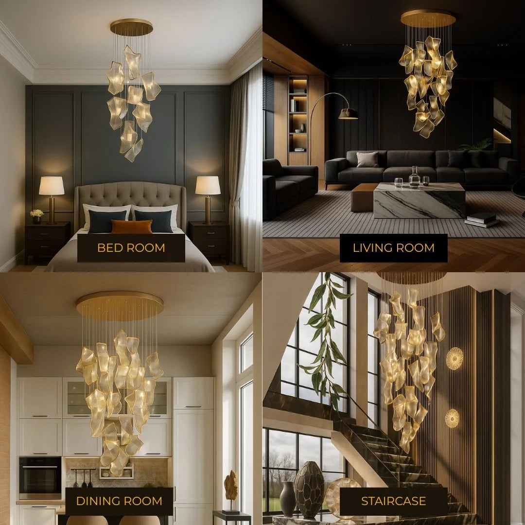 Chandelier LED Dimmable Indoor & Outdoor