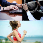 Charging Bracelet USB Braided PU Leather Waterproof