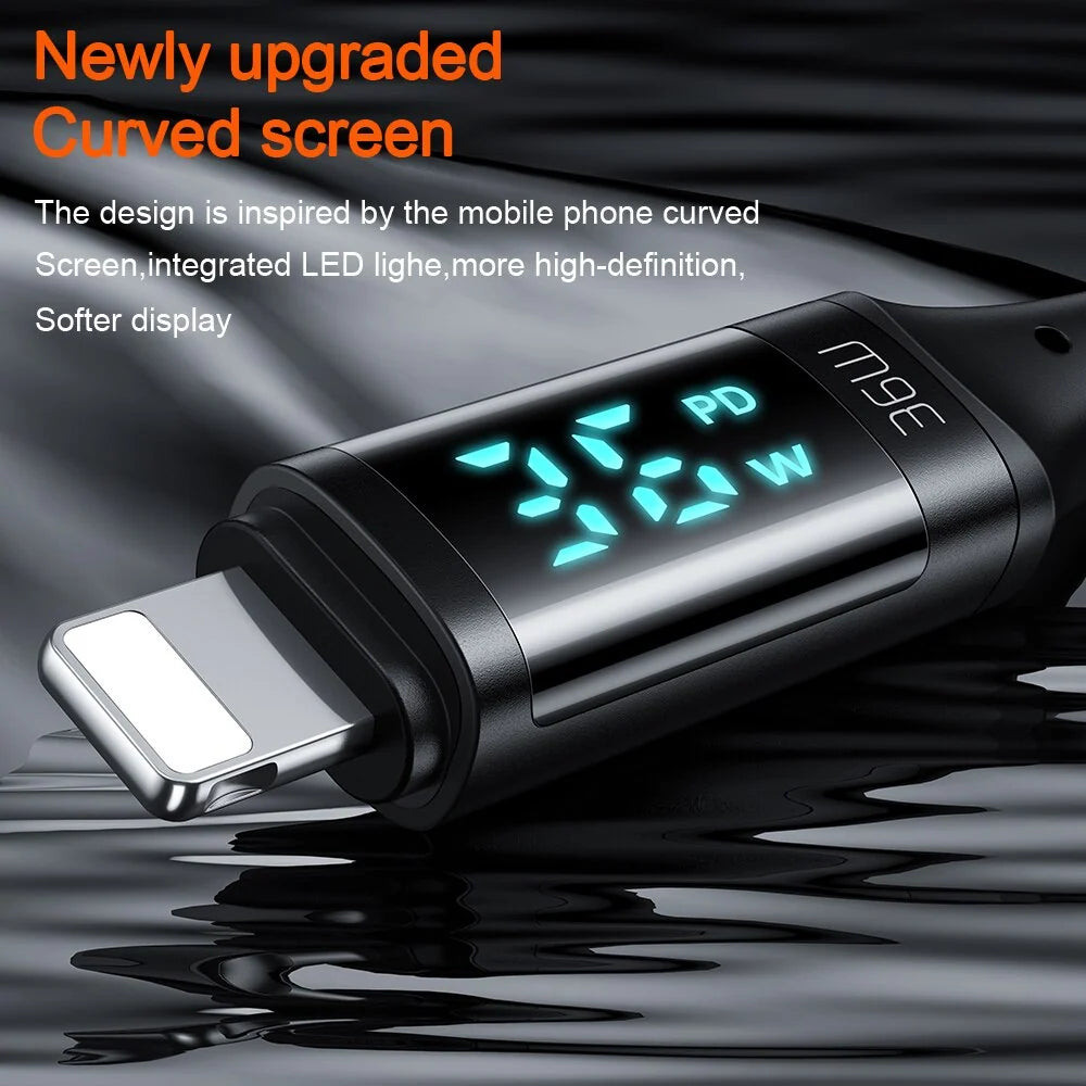 Charging Cable LED Display 3A Fast Charging