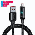 Charging Cable LED Display 3A Fast Charging