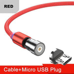 Charging Cable Magnetic Multi-Connector Rotatable LED Indicator