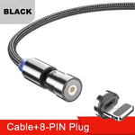 Charging Cable Magnetic Multi-Connector Rotatable LED Indicator
