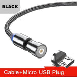 Charging Cable Magnetic Multi-Connector Rotatable LED Indicator