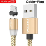 Charging Cable Magnetic Nylon-Braided With LED Indicator
