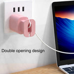 Charging Cable Organizer Silicone Adapter Protector Tangle-Free Storage