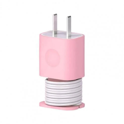 Charging Cable Organizer Silicone Adapter Protector Tangle-Free Storage