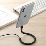 Charging Cable Phone Holder Bendable Hands-Free