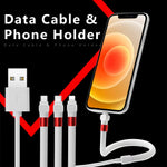 Charging Cable Phone Holder Bendable Hands-Free