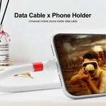 Charging Cable Phone Holder Bendable Hands-Free