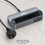 Charging Station LCD Display 5-Port GaN USB Charger