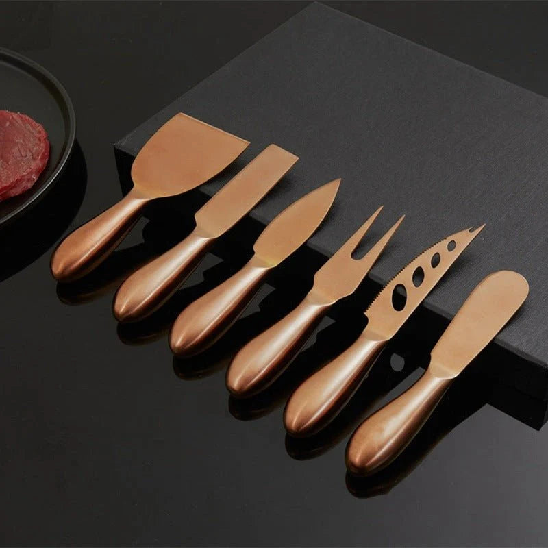 Cheese Knife Set Stainless Steel Precision Cutting