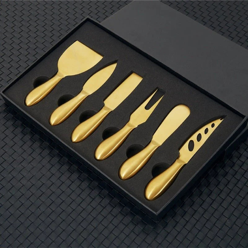 Cheese Knife Set Stainless Steel Precision Cutting