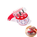Cherry Pitter Stainless Steel Blade Press-Down Design